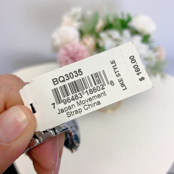 Fossil BQ3035 Modern Courier Midsize Chronograph Stainless Steel Watch - Picture 8 of 8